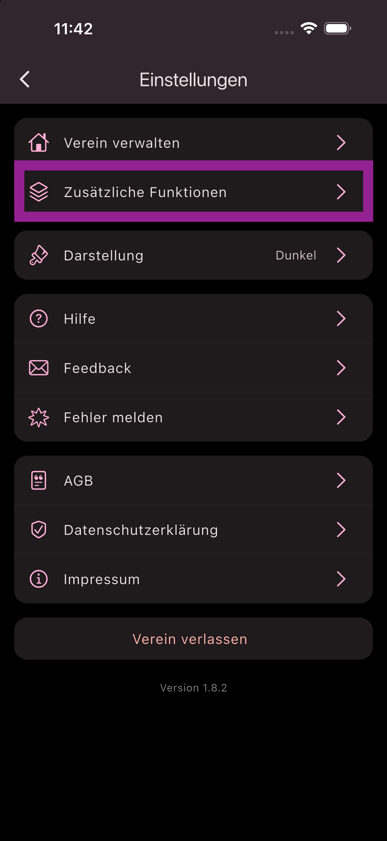 DBB-Upload unter Zusätzliche Funktionen aktivieren