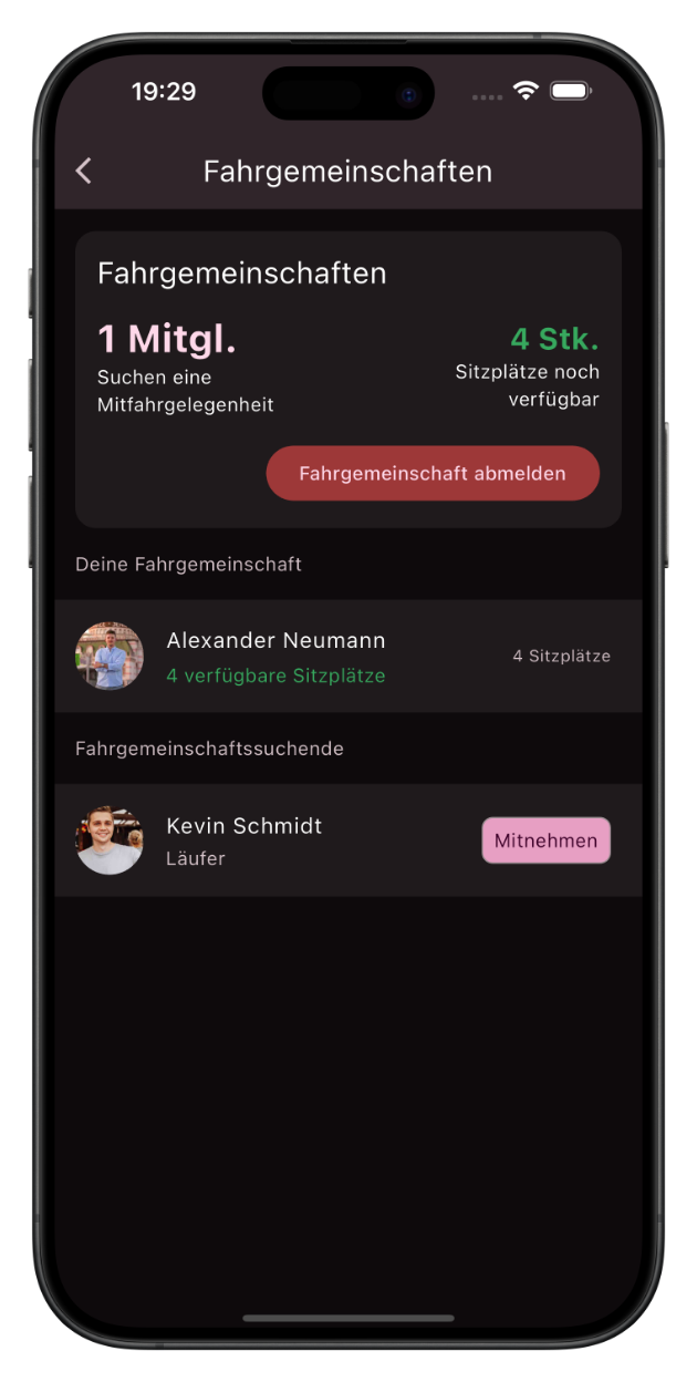 Screenshot der berschriebenen Funktion