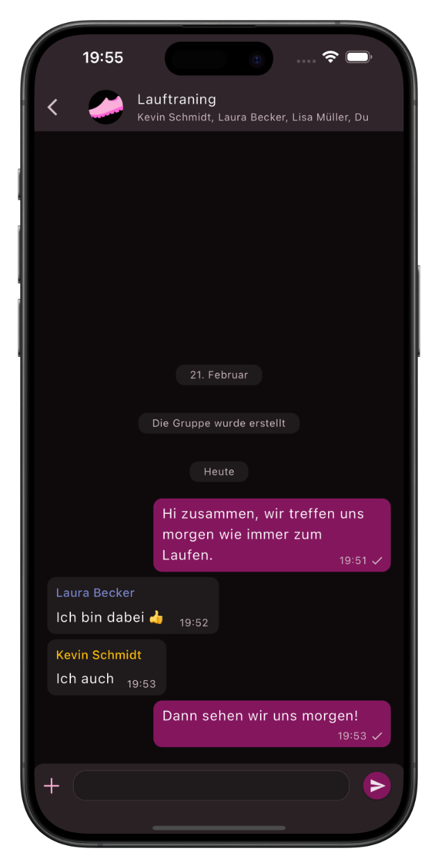 Screenshot der berschriebenen Funktion