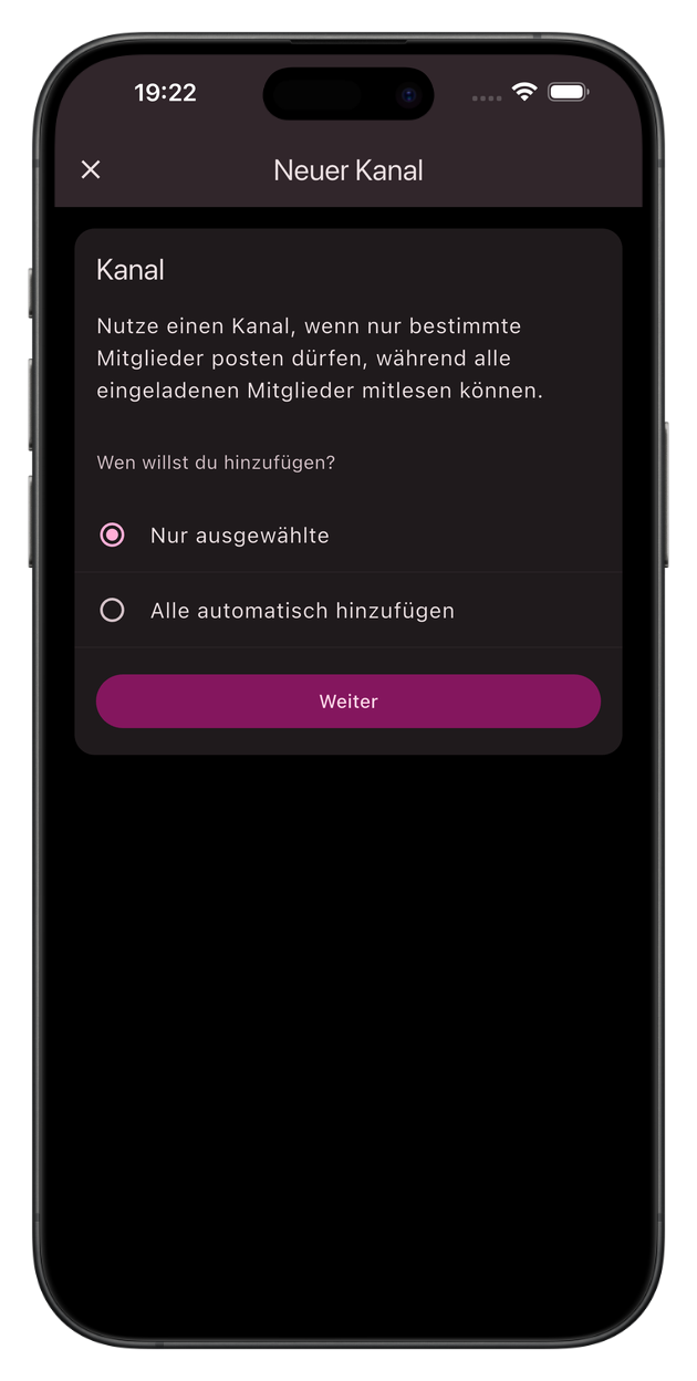 Screenshot der berschriebenen Funktion