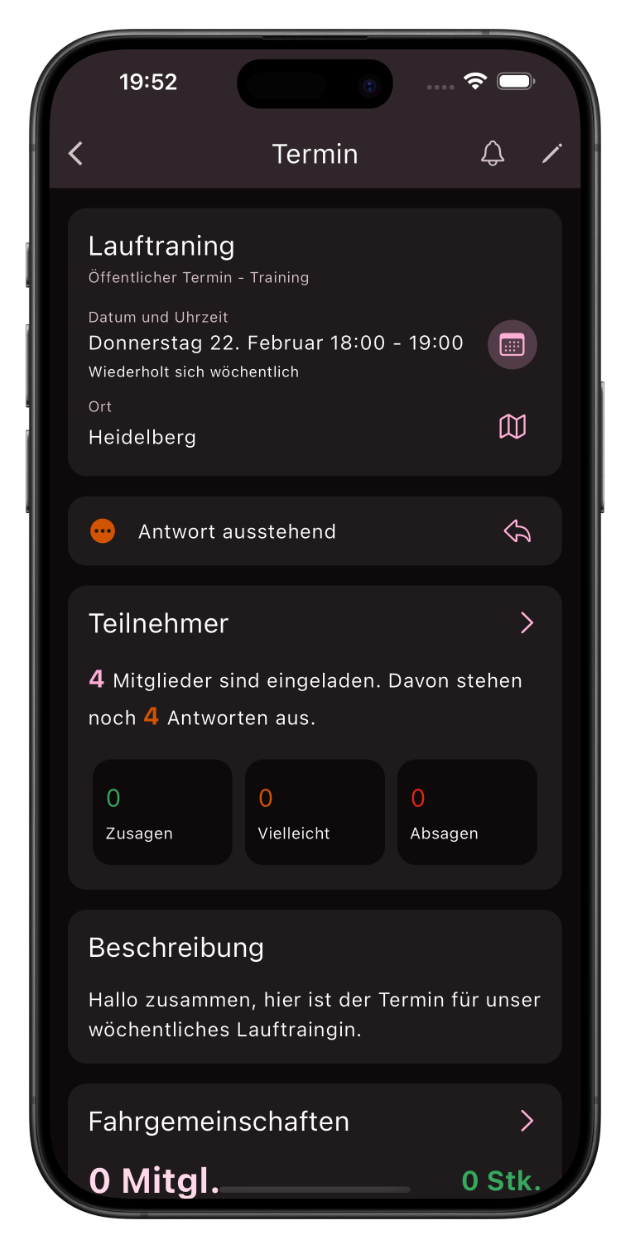 Screenshot der berschriebenen Funktion