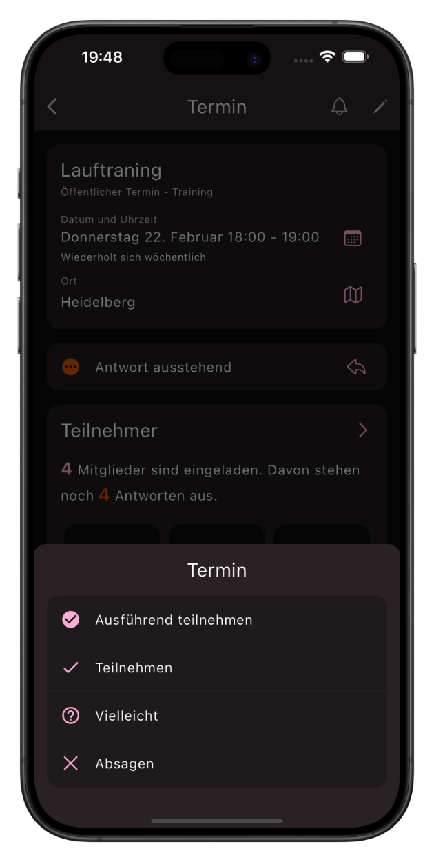 Screenshot der berschriebenen Funktion