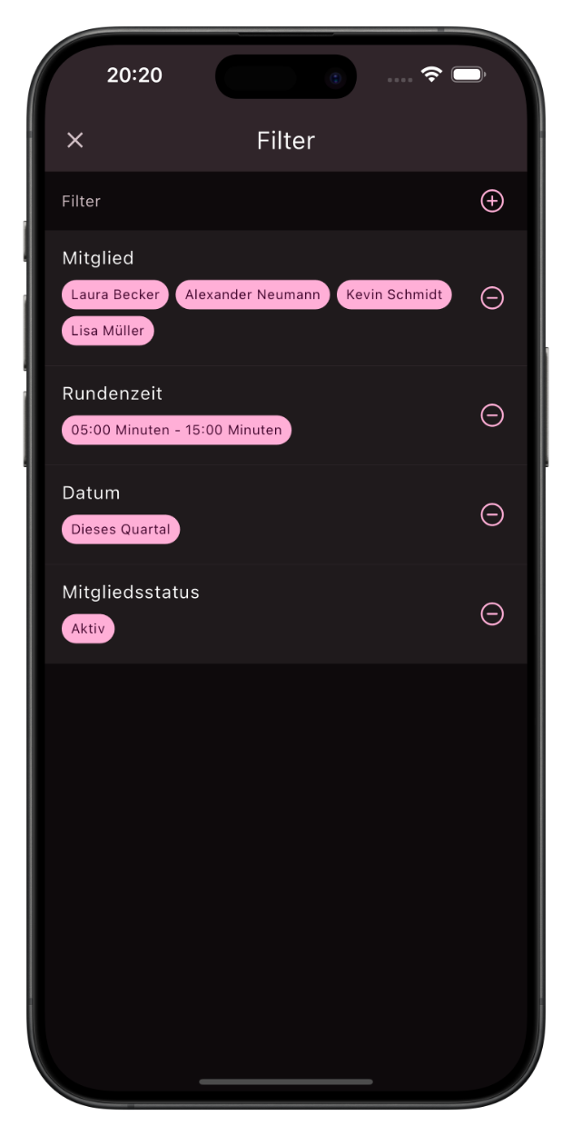 Screenshot der berschriebenen Funktion