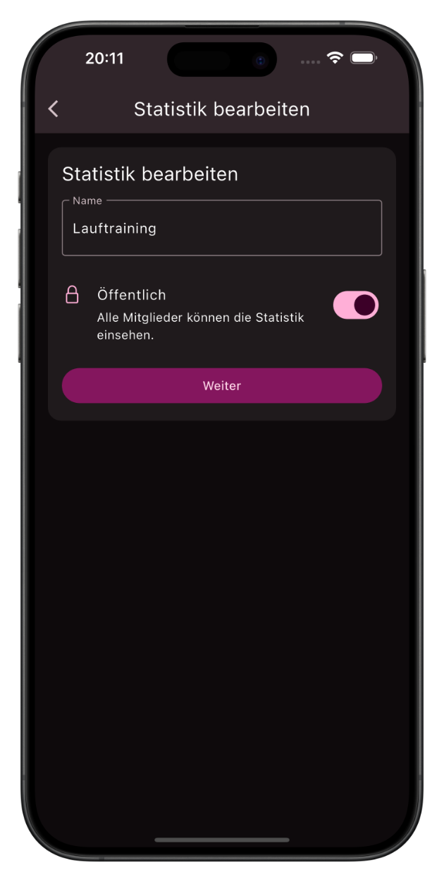 Screenshot der berschriebenen Funktion